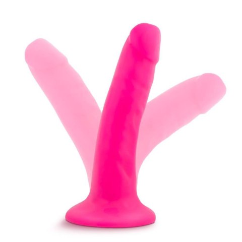 NEO 6INCH DUAL DENSITY COCK NEON PINK Blush NEO 6INCH DUAL DENSITY COCK NEON PINK Blush