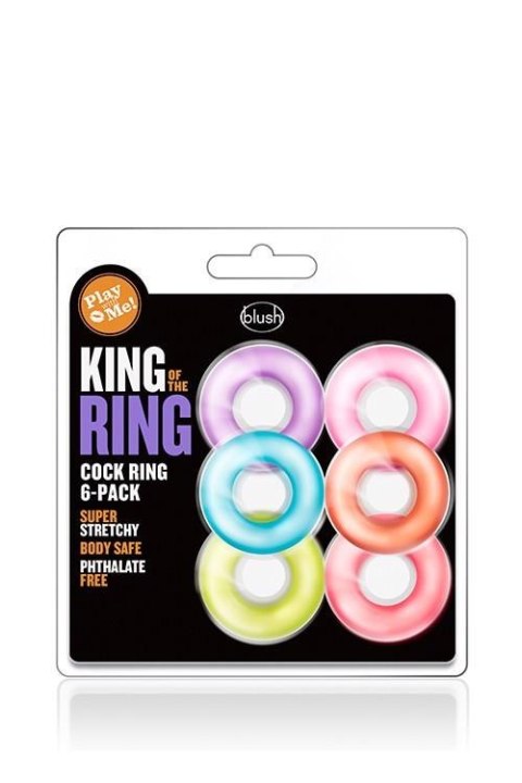 PLAY WITH ME KING OF THE RING 6-PACK Blush PLAY WITH ME KING OF THE RING 6-PACK Blush