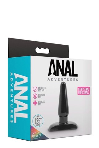 ANAL ADVENTURES BASIC ANAL PLUG SMALL Blush