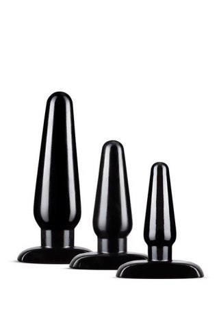 ANAL ADVENTURES BASIC PLUG KIT BLACK Blush
