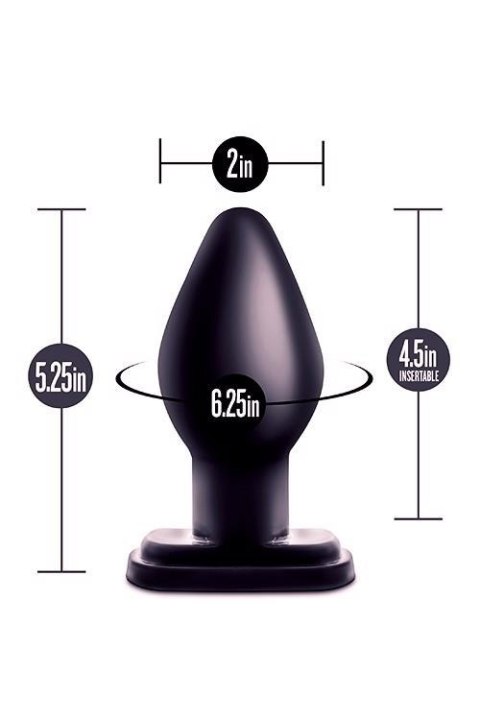ANAL ADVENTURES XL PLUG BLACK Blush ANAL ADVENTURES XL PLUG BLACK Blush