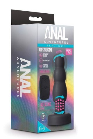 ANAL ADVENTURES PLATINUM PROPEL PLUG Blush