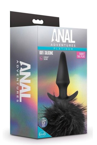 ANAL ADVENTURES RABBIT TAIL PLUG Blush