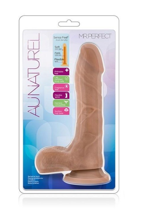 AU NATUREL 8.5INCH MISTER PERFECT MOCHA Blush AU NATUREL 8.5INCH MISTER PERFECT MOCHA Blush