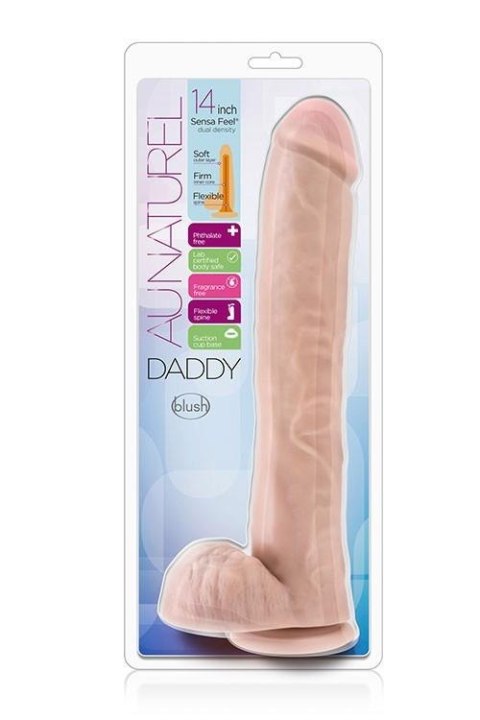 AU NATUREL DADDY 14INCH SENSA FEEL Blush AU NATUREL DADDY 14INCH SENSA FEEL Blush
