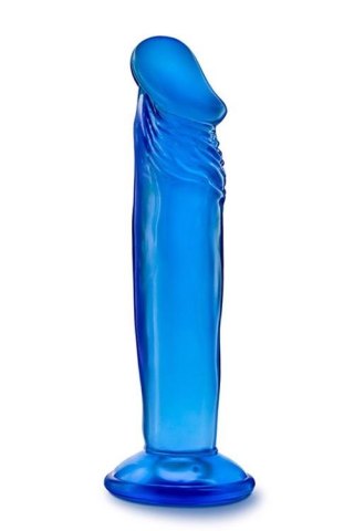 B YOURS SWEET N SMALL 6INCH DILDO BLUE Blush