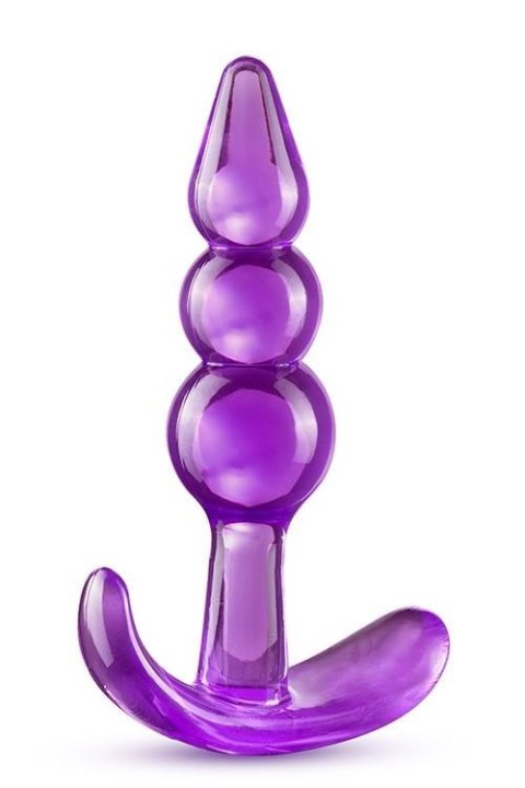 B YOURS TRIPLE BEAD ANAL PLUG PURPLE Blush B YOURS TRIPLE BEAD ANAL PLUG PURPLE Blush