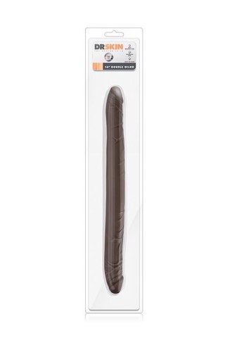 DR. SKIN 16INCH DOUBLE DILDO CHOCOLATE Blush