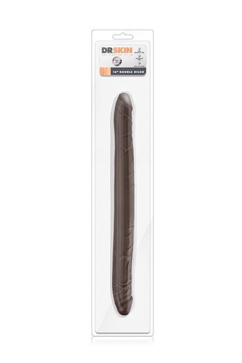 DR. SKIN 16INCH DOUBLE DILDO CHOCOLATE Blush DR. SKIN 16INCH DOUBLE DILDO CHOCOLATE Blush