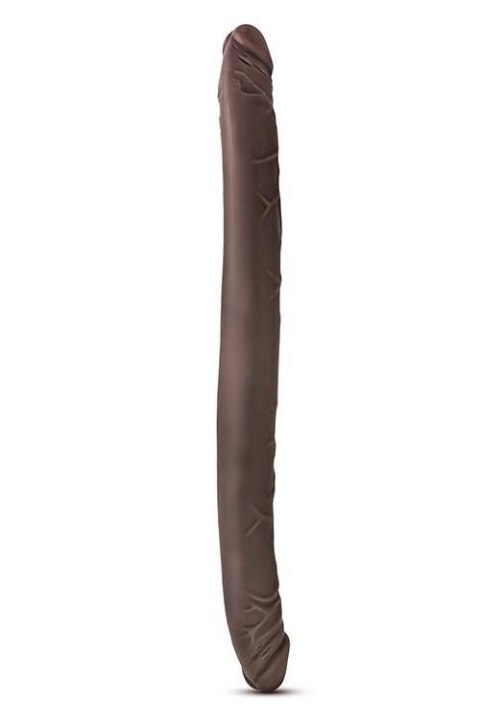 DR. SKIN 16INCH DOUBLE DILDO CHOCOLATE Blush DR. SKIN 16INCH DOUBLE DILDO CHOCOLATE Blush