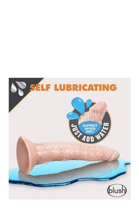 DR. SKIN 7INCH SELF LUBRICATING DILDO Blush DR. SKIN 7INCH SELF LUBRICATING DILDO Blush