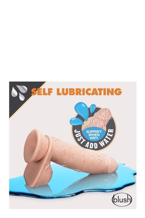 DR. SKIN 7INCH SELF LUBRICATING DILDO Blush DR. SKIN 7INCH SELF LUBRICATING DILDO Blush