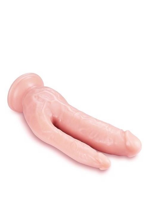 DR. SKIN 8INCH DP COCK FLESH Blush DR. SKIN 8INCH DP COCK FLESH Blush
