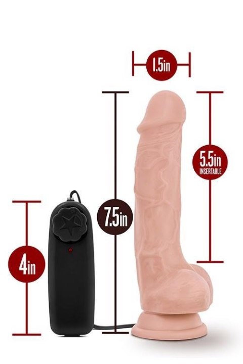 DR. SKIN DR. TIM 7.5INCH VIBRATING COCK Blush DR. SKIN DR. TIM 7.5INCH VIBRATING COCK Blush