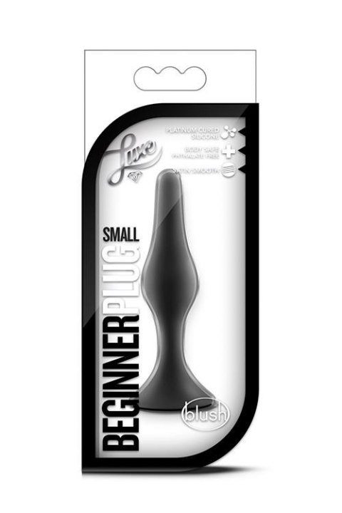 LUXE BEGINNER PLUG SMALL, BLACK Blush LUXE BEGINNER PLUG SMALL, BLACK Blush