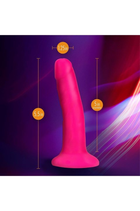 NEO ELITE 6INCH COCK NEON PINK Blush