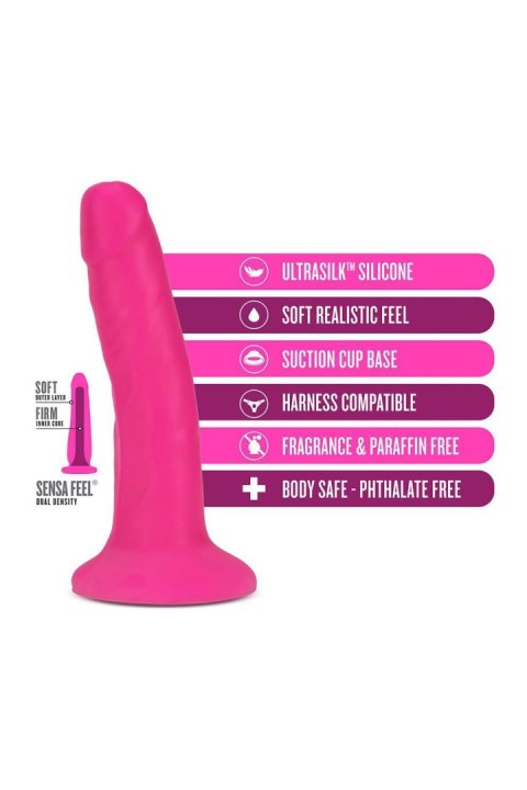 NEO ELITE 6INCH COCK NEON PINK Blush