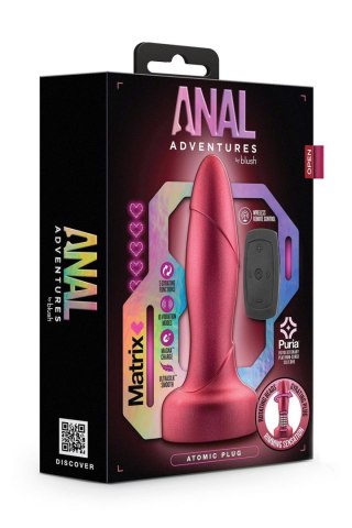 ANAL ADVENTURES MATRIX ATOMIC PLUG MARTIAN WINE Blush