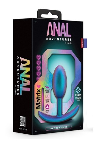 ANAL ADVENTURES MATRIX NEBULA PLUG LUNAR BLUE Blush