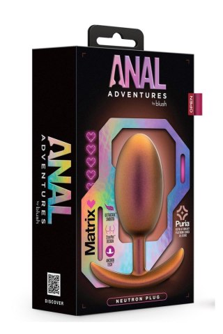 ANAL ADVENTURES MATRIX NEUTRON PLUG COSMIC COPPER Blush
