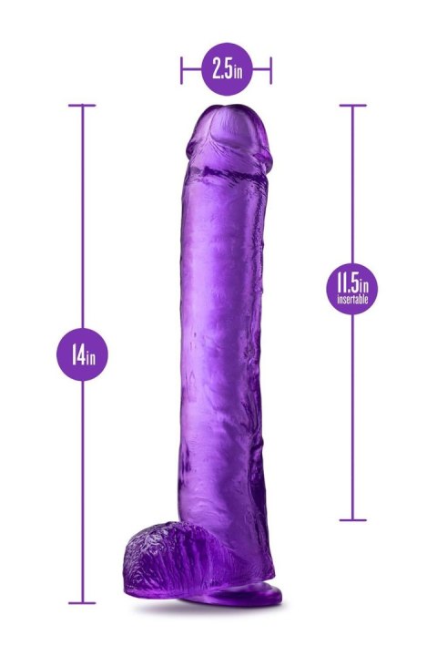 B YOURS PLUS HEFTY N’ HUNG PURPLE Blush B YOURS PLUS HEFTY N’ HUNG PURPLE Blush