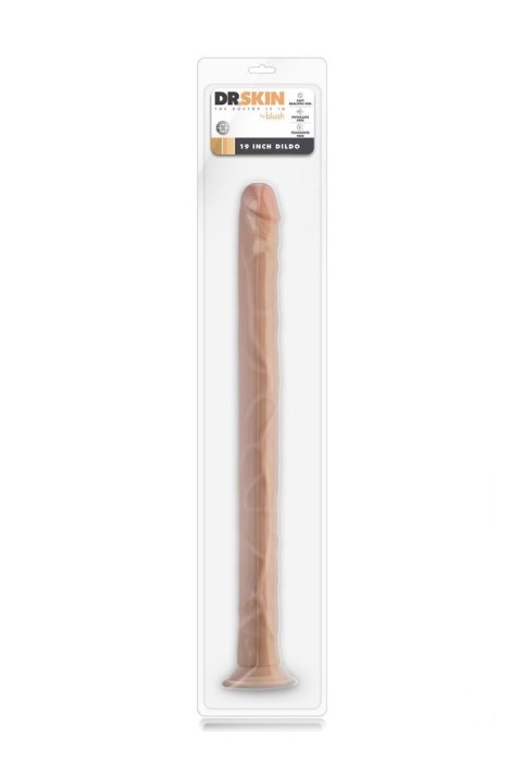 DR. SKIN 19 INCH DILDO BEIGE Blush DR. SKIN 19 INCH DILDO BEIGE Blush