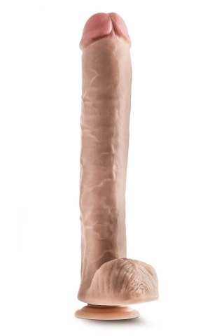 DR. SKIN DR. MICHAEL 14 INCH DILDO WITH BALLS BEIGE Blush