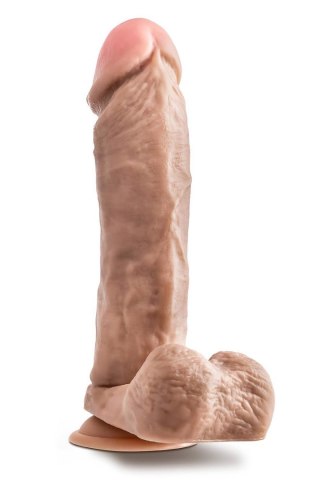 DR. SKIN MR. MAGIC 9 INCH DILDO WITH BALLS BEIGE Blush
