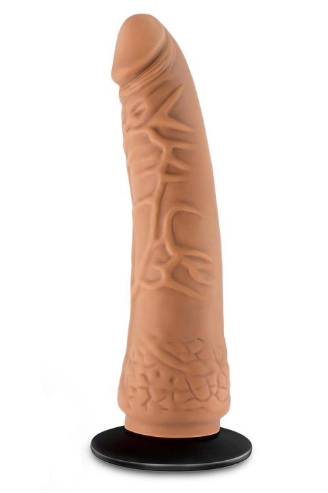 LOCK ON HEXANITE 7.5 INCH DILDO WITH SUCTION CUP ADAPTER MOCHA Blush LOCK ON HEXANITE 7.5 INCH DILDO WITH SUCTION CUP ADAPTER MOCHA Blush