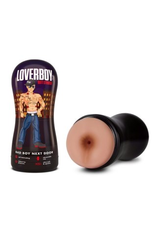 LOVERBOY BAD BOY NEXT DOOR SELF LUBRICATING STROKER BEIGE Blush