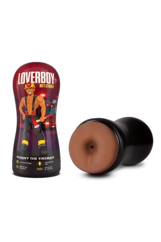 LOVERBOY MANNY THE FIREMAN SELF LUBRICATING STROKER TAN Blush