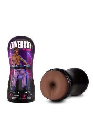 LOVERBOY THE DJ SELF LUBRICATING STROKER BROWN Blush
