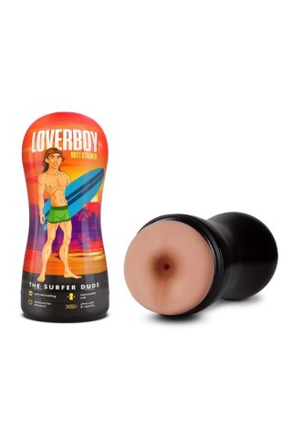 LOVERBOY THE SURFER DUDE SELF LUBRICATING STROKER BEIGE Blush