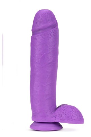 NEO 11 INCH DUAL DENSITY DILDO NEON PURPLE Blush