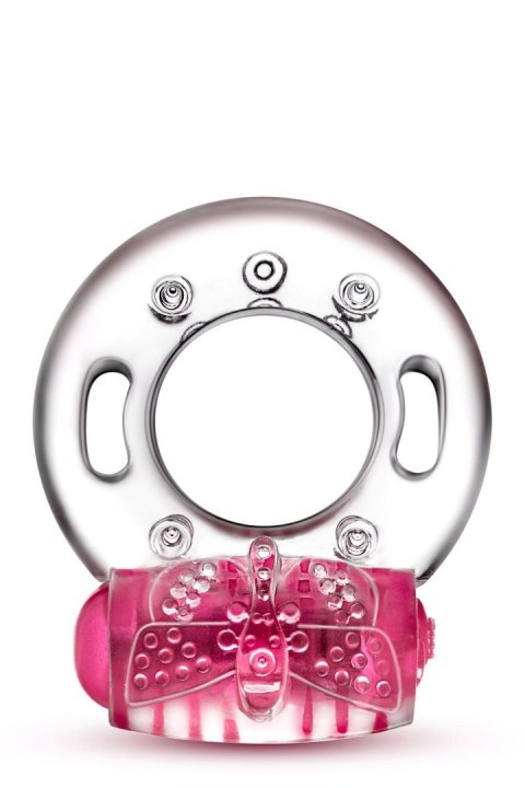 PLAY WITH ME AROUSER VIBRATING C-RING PINK Blush PLAY WITH ME AROUSER VIBRATING C-RING PINK Blush