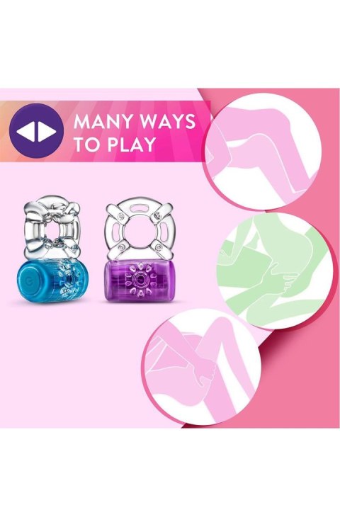 PLAY WITH ME ONE NIGHT STAND VIBRATING C-RING PURPLE Blush PLAY WITH ME ONE NIGHT STAND VIBRATING C-RING PURPLE Blush