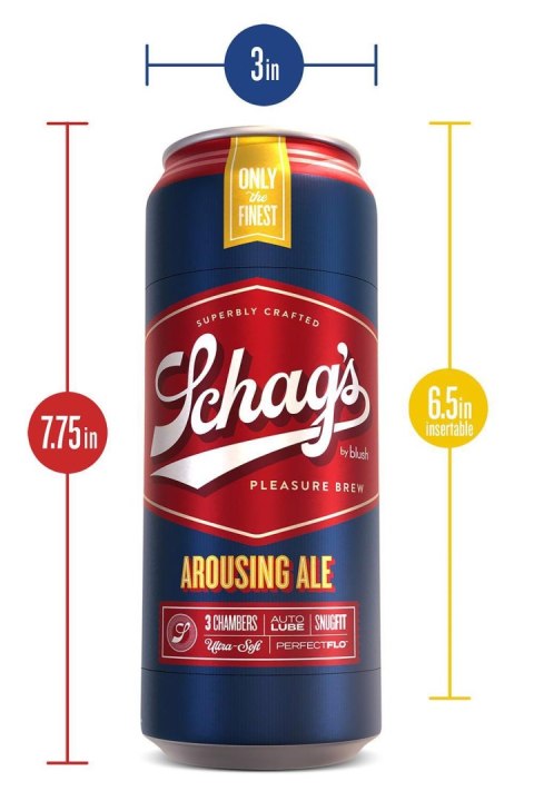 SCHAG'S AROUSING ALE FROSTED Blush SCHAG'S AROUSING ALE FROSTED Blush