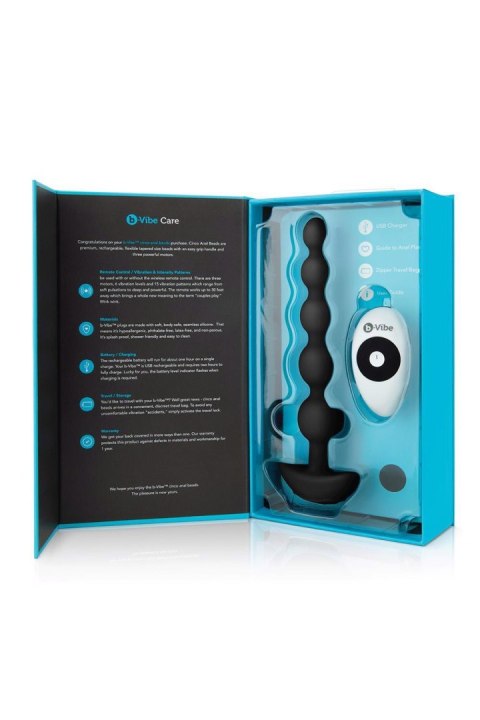 B-VIBE CINCO ANAL BEADS BLACK B-Vibe B-VIBE CINCO ANAL BEADS BLACK B-Vibe