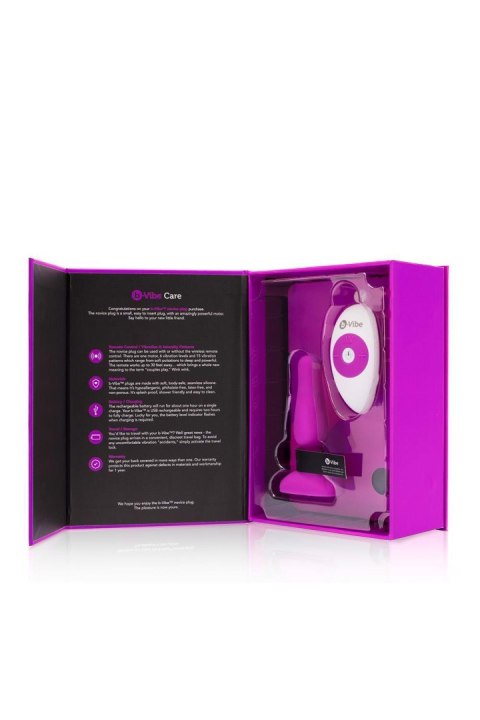 B-VIBE NOVICE PLUG FUCHSIA B-Vibe B-VIBE NOVICE PLUG FUCHSIA B-Vibe