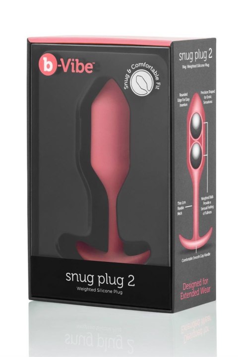 B-VIBE SNUG PLUG 2 CORAL B-Vibe B-VIBE SNUG PLUG 2 CORAL B-Vibe