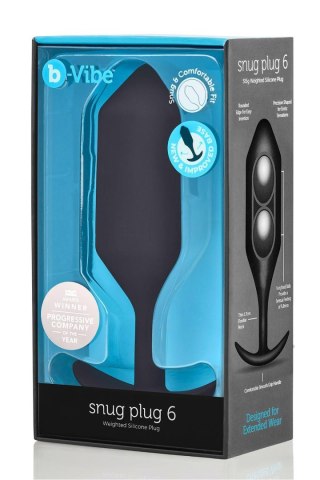 B-VIBE SNUG PLUG 6 BLACK B-Vibe
