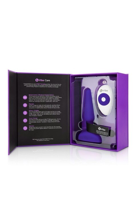B-VIBE TRIO PLUG PURPLE B-Vibe B-VIBE TRIO PLUG PURPLE B-Vibe