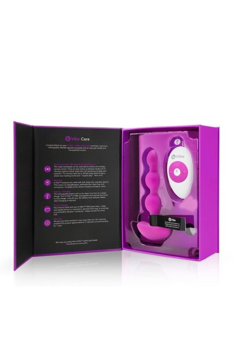 B-VIBE TRIPLET ANAL BEADS FUCHSIA B-Vibe B-VIBE TRIPLET ANAL BEADS FUCHSIA B-Vibe
