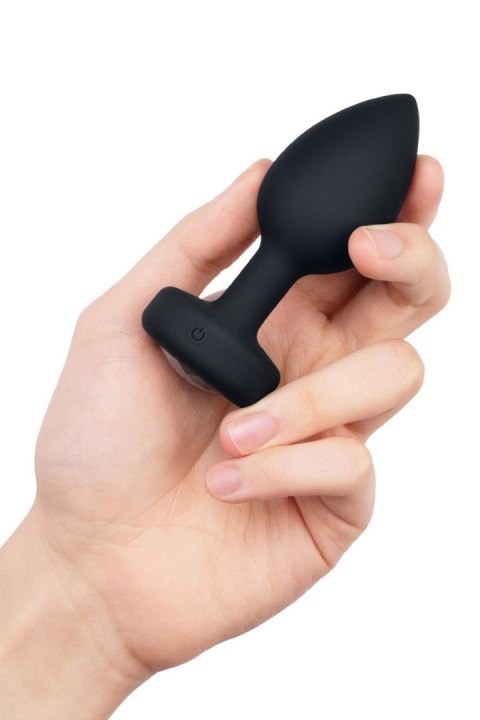 B-VIBE VIBRATING JEWEL PLUG M/L BLACK B-Vibe B-VIBE VIBRATING JEWEL PLUG M/L BLACK B-Vibe