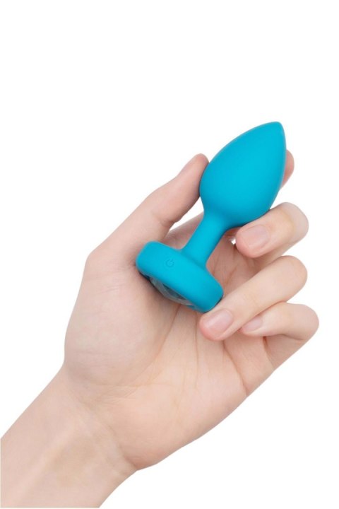 B-VIBE VIBRATING JEWEL PLUG S/M TEAL B-Vibe B-VIBE VIBRATING JEWEL PLUG S/M TEAL B-Vibe