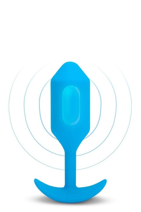 B-VIBE VIBRATING SNUG PLUG 3 BLUE B-Vibe B-VIBE VIBRATING SNUG PLUG 3 BLUE B-Vibe