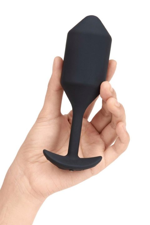B-VIBE VIBRATING SNUG PLUG 4 BLACK B-Vibe B-VIBE VIBRATING SNUG PLUG 4 BLACK B-Vibe