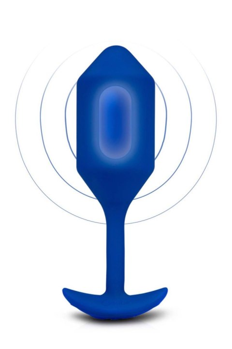B-VIBE VIBRATING SNUG PLUG 4 NAVY B-Vibe B-VIBE VIBRATING SNUG PLUG 4 NAVY B-Vibe