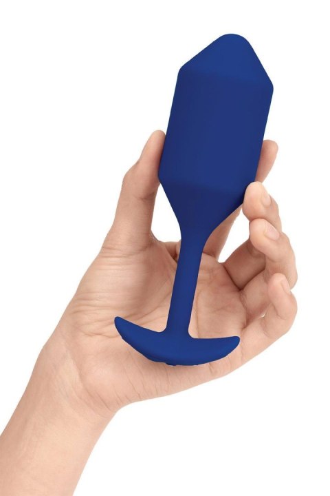 B-VIBE VIBRATING SNUG PLUG 4 NAVY B-Vibe B-VIBE VIBRATING SNUG PLUG 4 NAVY B-Vibe