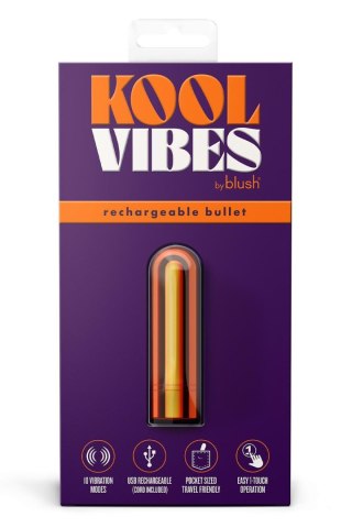 KOOL VIBES RECHARGEABLE MINI BULLET TANGERINE Blush